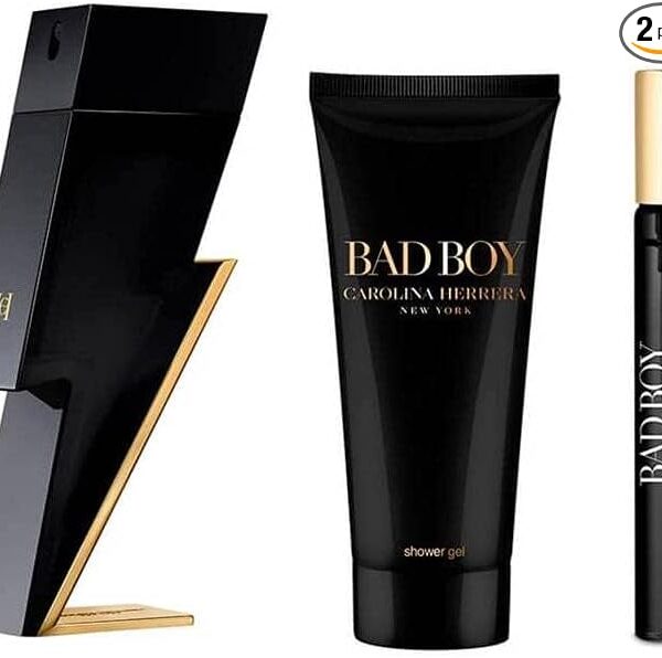 Carolina Herrera Bad Boy Eau de Toilette Spray 100ml Gift Set