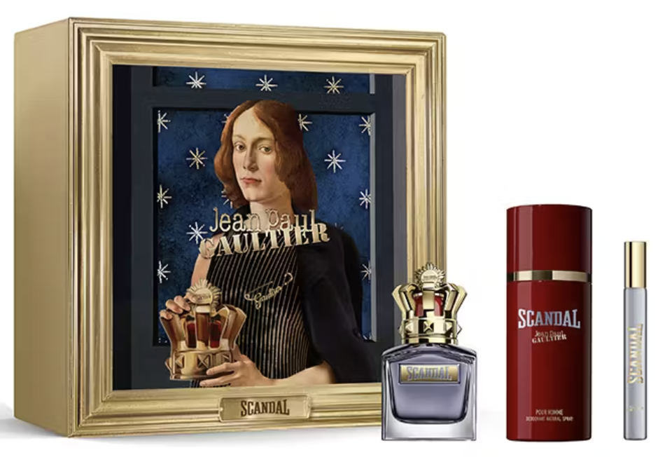Screenshot 2025-05-12 at 13.43.57 Jean Paul Gaultier Scandal Pour Homme Eau De Toilette Spray 50ml Gift Set - Image 1