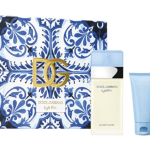 Dolce & Gabbana Light Blue 100ml Eau De Toilette Spray & 10ml Eau De Toilette Spray & 50ml Body cream Gift Set