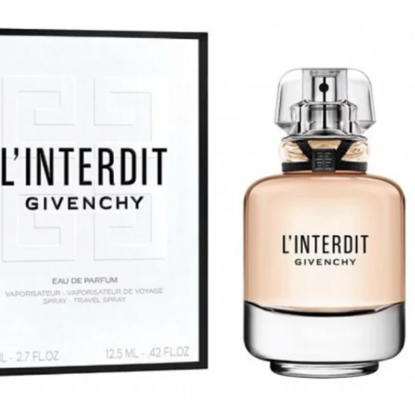 Givenchy L'Interdit 80ml Eau de Parfum Spray & 12.5ml Eau De Parfum Spray  Travel Gift Set