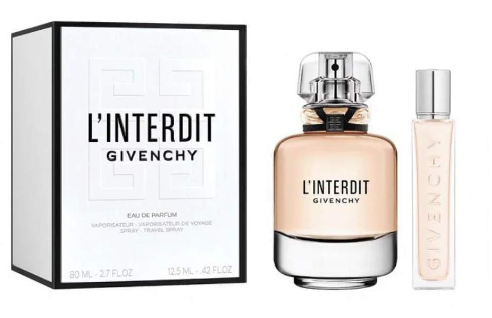 Screenshot 2025-10-24 at 13.22.35 Givenchy L'Interdit 80ml Eau de Parfum Spray & 12.5ml Eau De Parfum Spray Travel Gift Set - Image 1