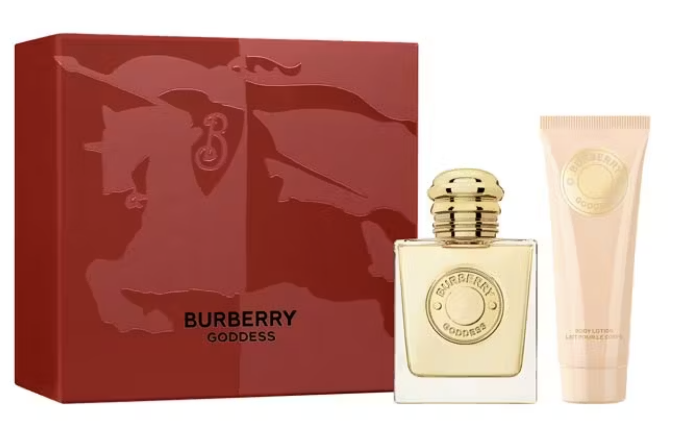 Screenshot 2025-10-29 at 11.49.25 Burberry Goddess 50ml Eau de Parfum Spray & 75ml Body Lotion Gift Set - Image 1