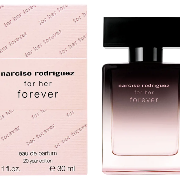 Narciso Rodriguez for Her Forever 30ml Eau De Parfum Spray 20 year edition