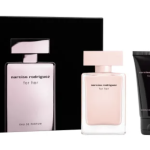 Narciso Rodriguez For Her 50ml Eau De Parfum Spray & 50ml Body Lotion & 50ml Shower Gel Gift Set